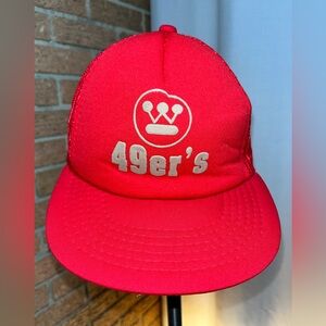 VTG 80’s custom 49er’s snapback hat